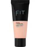 Lenon Makeup Accessory Fit Skin Matte Pore Less Cream Foundation Medium 