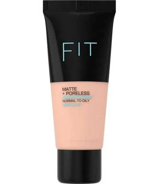 Lenon Makeup Accessory Fit Skin Matte Pore Less Cream Foundation Medium (30 g) (D53)