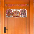 Sparkle Diwali Decor Cut outs as Family Combo