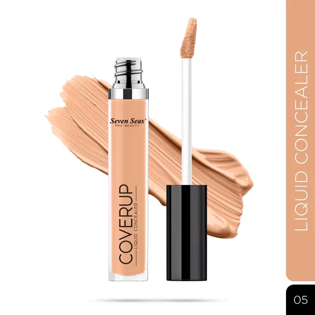 Seven Seas Coverup Liquid Concealer, Tawny (7 ml)