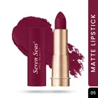 Seven Seas Lipstick for Women, Purple Shade 