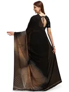Georgette Printed Saree for Women 