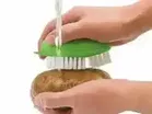 Pallavi Trading Nylon Bristle Vegetable Cleaning Brush, Assorted