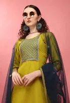 Viscose Rayon Printed Kurta Set for Women 