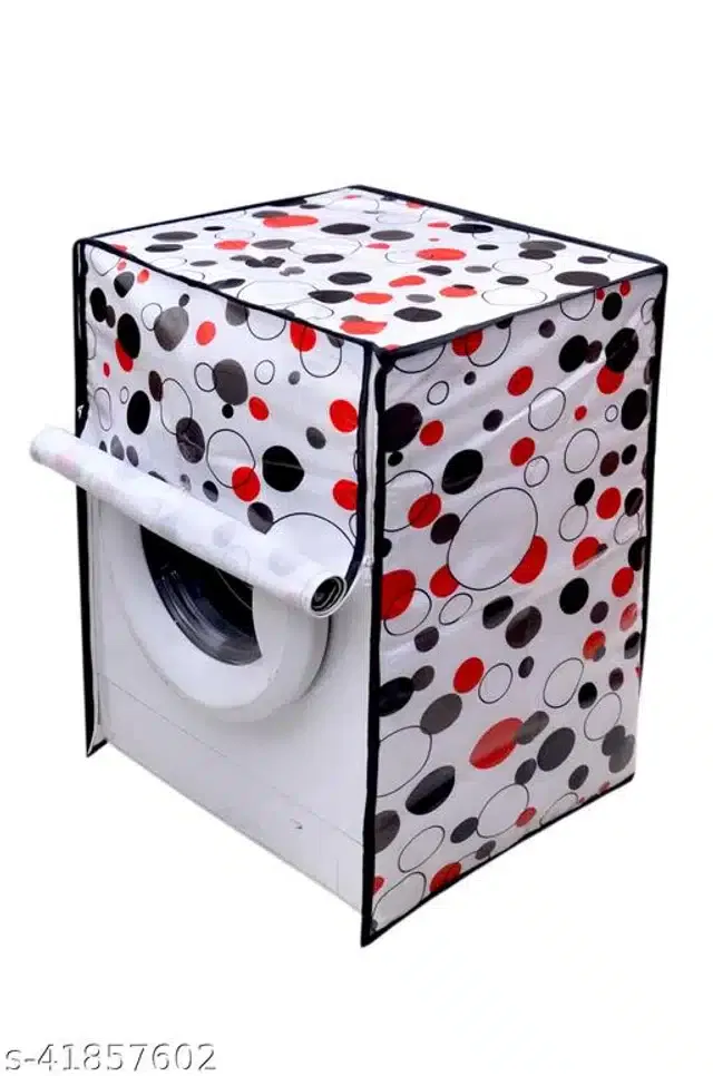 PVC Washing Machine Cover (Multicolor)