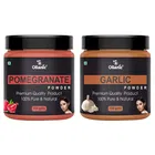 Natural Pomegranate & Garlic Powder for Skin & Hair 