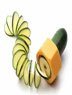 के कुडोस कुकुम्बर स्पाइरल स्लाइसर वेजिटेबल फ्रूट सलाद कटर केरेट स्लाइसर