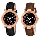 Designer Leather Analog Watch for Women & Girls 