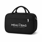 Lunch Meal Box Bag Insulated thermal Black