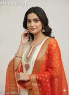 Embroidered Palazzo Suit Set 