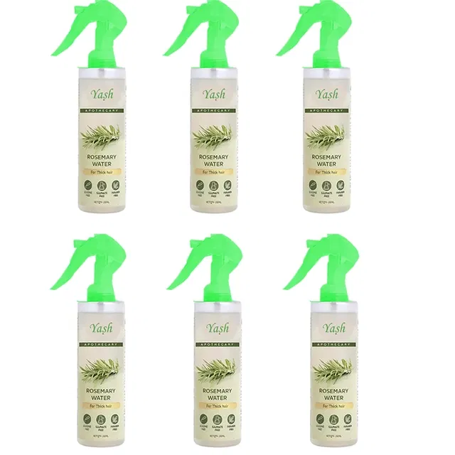 Pippal Rosemary Water Hair Spray (100 ml, Pack of 6)