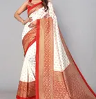 Art Silk Printed Saree for Women 