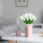 Artificial Tulip Lily Flower Sticks for Women, Pack of 3 