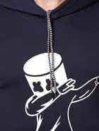 Believe Printed Fleece Hoodie for Men 