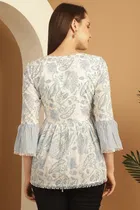 Cotton Printed Top for Women 