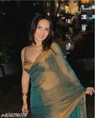 JImmy Choo Saree for Women, Gold 