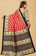 Art Silk  Printed Saree for Women 
