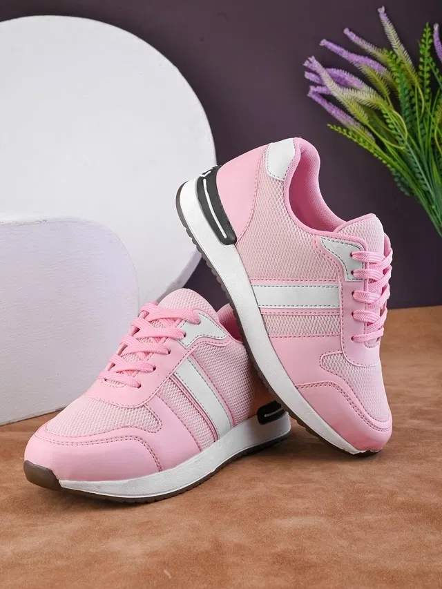Sports Shoes for Women (Pink, 6)