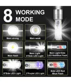 Life Like - 30W Rechargeable Flashlight Torch 