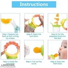 Ankima Baby Pacifiers Feeder Kids Fruit Feeder Nipples Feeding Safe Baby Supplies Nipple Teat Pacifier Bottles