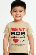 Solid Cotton Blend Top & Bottom Set for Boys 