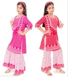 Rayon Kurta Set for Girls 