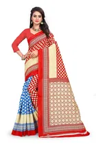 Mysore Silk Printed Saree for Women 