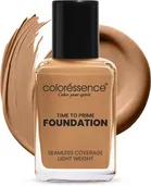 Coloressence Time To Prime Full Coverage Liquid Foundation With Dewy Waterproof Finish Foundation (Chai) (30 ml) Pack Of 1