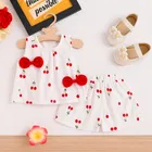 Cotton Printed Clothings Set for Girls 