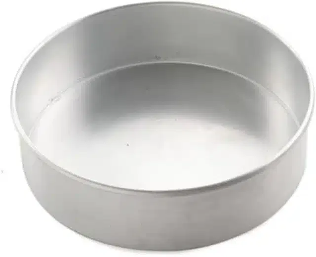 Aluminium Cake Mould Pan (Silver)