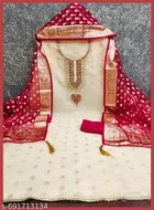 Silk Blend Punjabi/All Over Suits for Women 