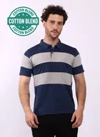 Colorblocked Polo T-Shirt for Men 