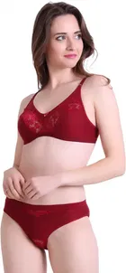 Cotton Blend Lingerie Set for Women 