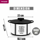 Stainless Steel Casserole with Lid 