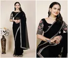 Chiffon Woven Design Saree for Women 
