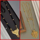 Alloy Mangalsutra with Pendant & Chain for Women 