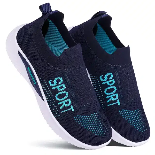 Bersache Sports Shoes for Women (Blue, 4)