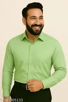 Polycotton Solid Shirts for Men, Multicolor 