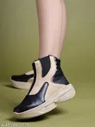 Colorblocked Multicolor Synthetic Womens Boots 