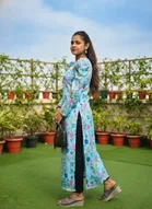 Floral Print Kurti for Women 