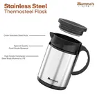Mumma's Life Stainless Steel Hot Water Kettle, Silver 