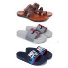 Combo of Slippers with Sliders for Men 