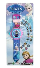 Barbie Digital Watch with 24 Image Projection (Multicolor)