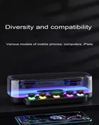 Life Like Rgb Transparent 10 W Bluetooth Speaker Bluetooth V5.0 With Usb,Sd Card Slot,Call Function Playback Time 5 Hrs