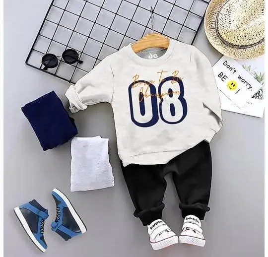 Hosiery Clothing Set for Kids (Black, 18-24 Months)