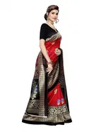 Art Silk Printed Saree for Women 