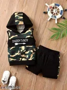 Hosiery Cotton Clothing Set for Boys 