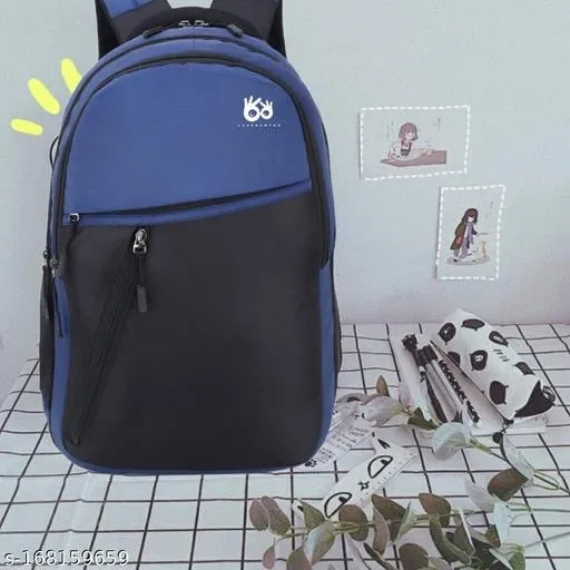 Nylon Backpack for Men & Women, Multicolor