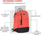 Gear Superior, 19L Backpack for Men & Women, Orange Black