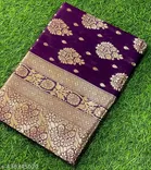 Banarasi Silk Zari Woven Saree for Women 